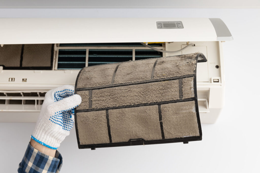 clean an air conditioner