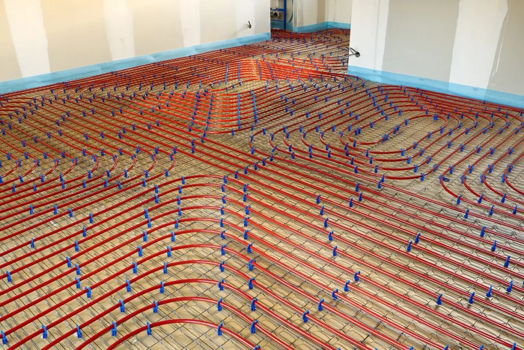 Underfloor Heating and Heat Pump