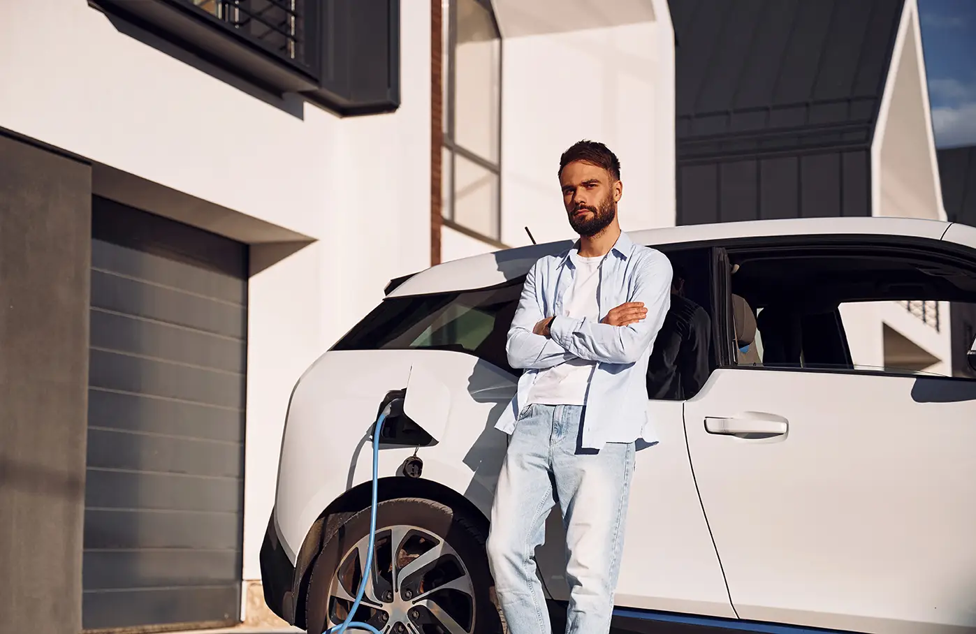 borne électrique installée