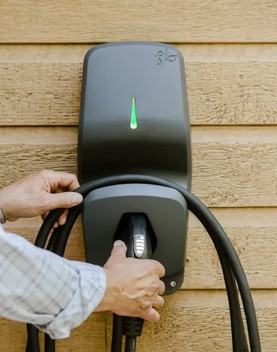 borne électrique résidentielle